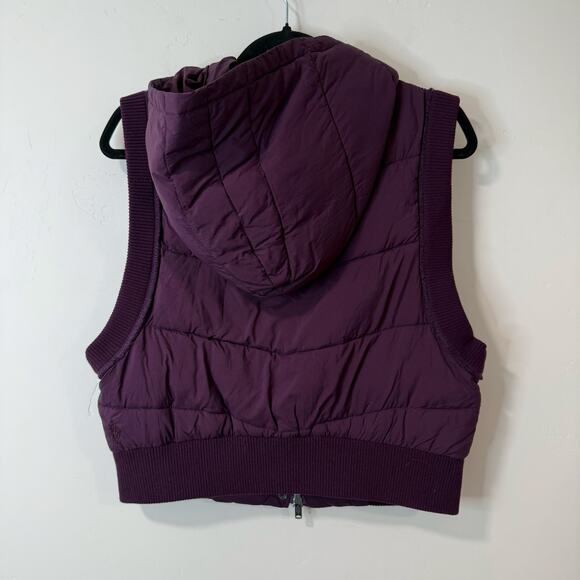 Free People Purple Puffer Vest - Picture 5 of 9